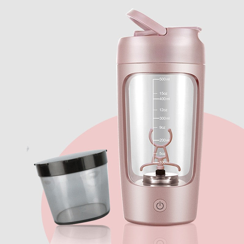 전동 자동 교반 커피컵 휴대용 텀블러 자동 믹싱 머그 프로틴 쉐이크 컵 버튼 한 번으로 완벽 믹싱 스마트 머그