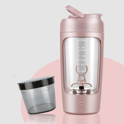 전동 자동 교반 커피컵 휴대용 텀블러 자동 믹싱 머그 프로틴 쉐이크 컵 버튼 한 번으로 완벽 믹싱 스마트 머그